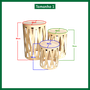 Trio de cilindros em MDF cru Provençal